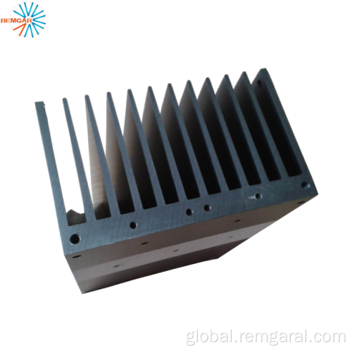 Custom Heat Sink Extruded custom designed 6061 6063 aluminum heat sink extruded Manufactory